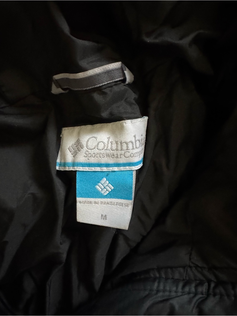 Columbia Black Long Puffer Jacket with Hood - Picture 5 of 7